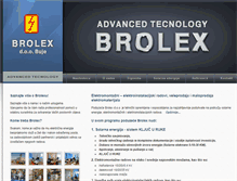 Tablet Screenshot of brolex.com